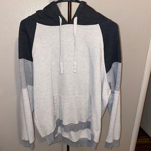 Color block hoodie
